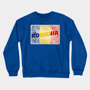 Romania Vintage style retro souvenir Crewneck Sweatshirt